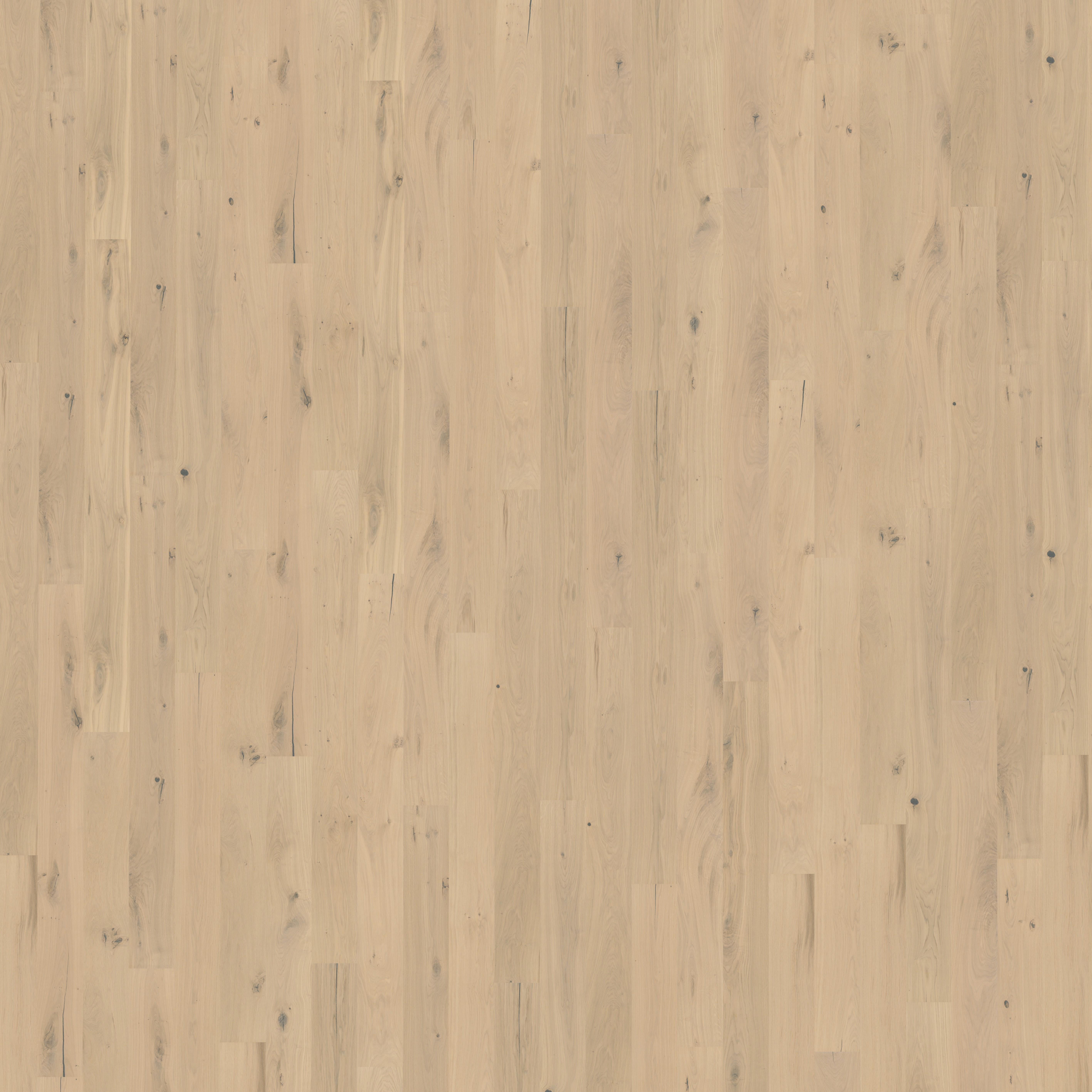 Kahrs Beyond Retro Oak Frosted Oat Plank Engineered Flooring, Brushed & Ultra Matt Lacquered, 187x15x2000mm Image