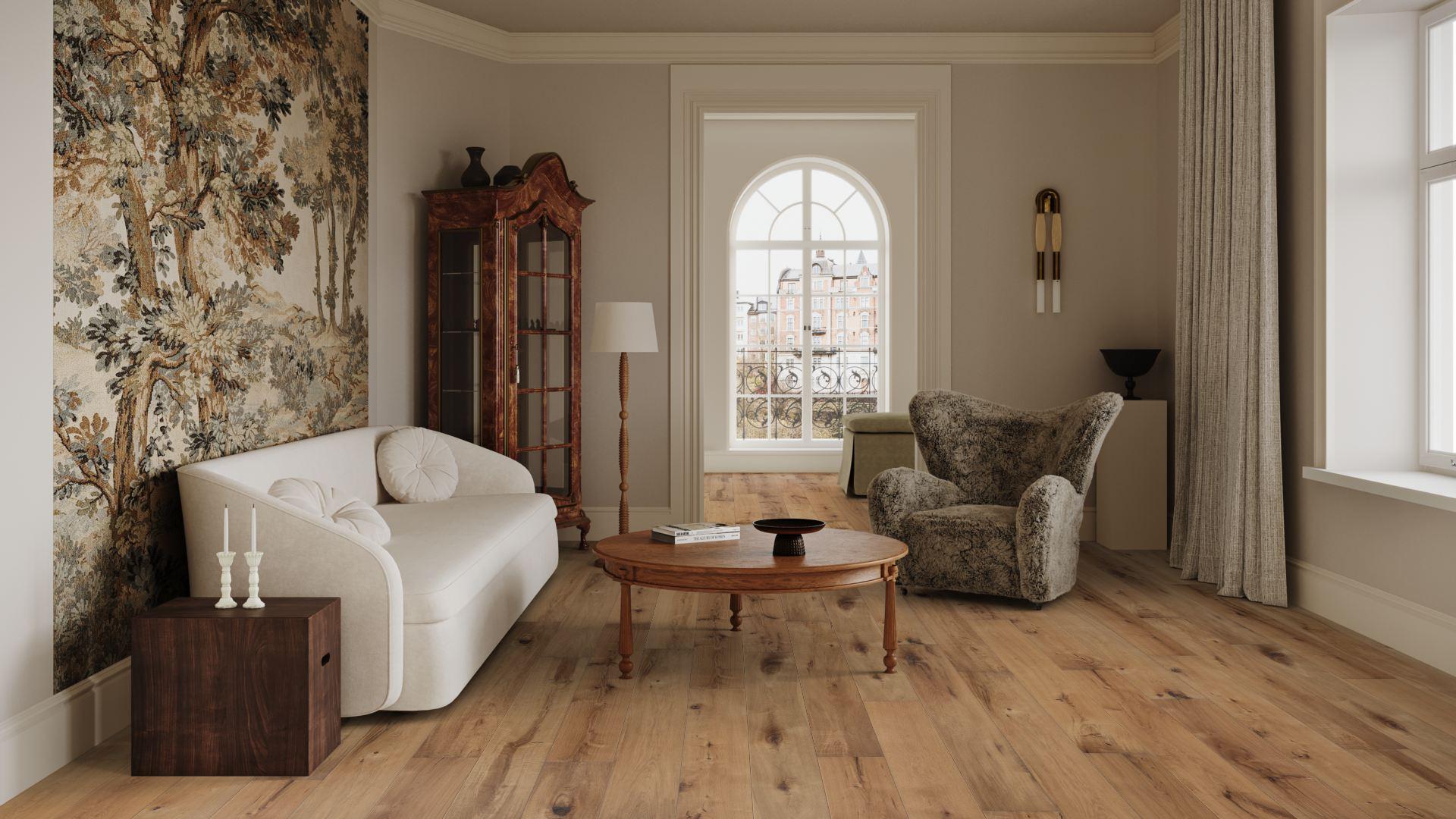 Kahrs Artisan Oak Straw Engineered Flooring, 190x15x1900mm Image