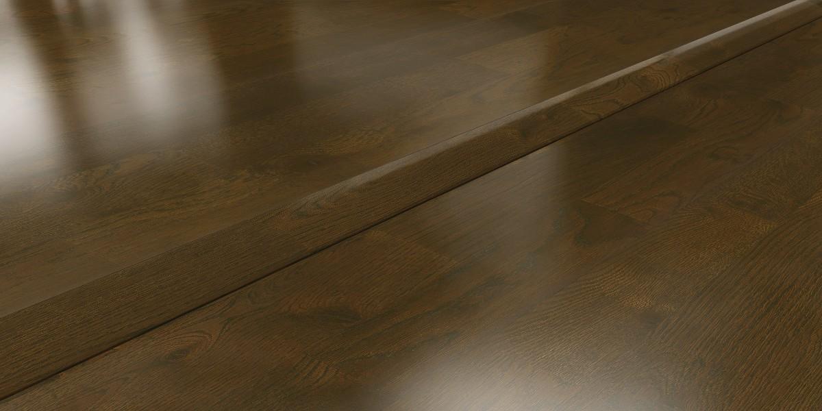 Kahrs Mouldings T-Moulding Oak Nouveau Tawny, Matt Lacquered Image