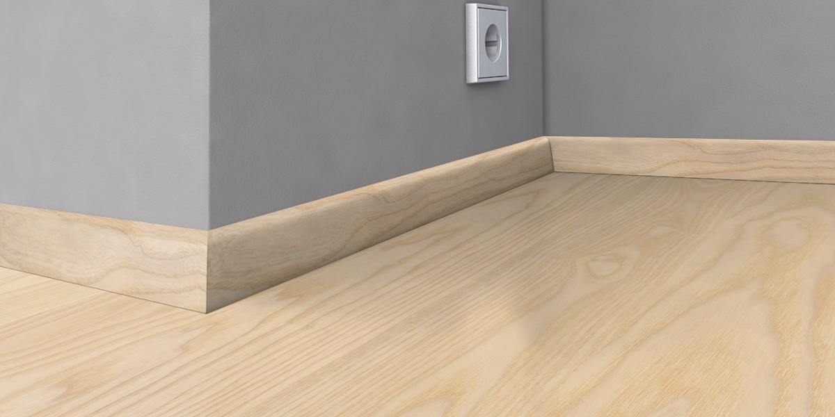 Kahrs Skirtings Skirting Ash Skagen, Matt Lacquered Image