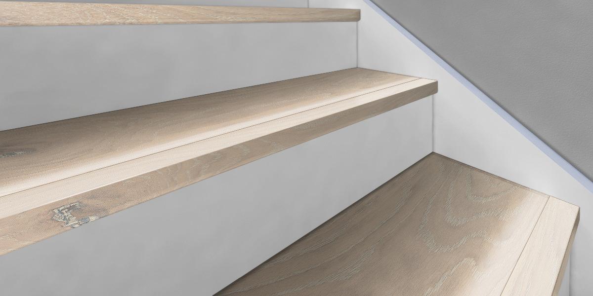 Kahrs Mouldings Stairnose Oak Snow Image