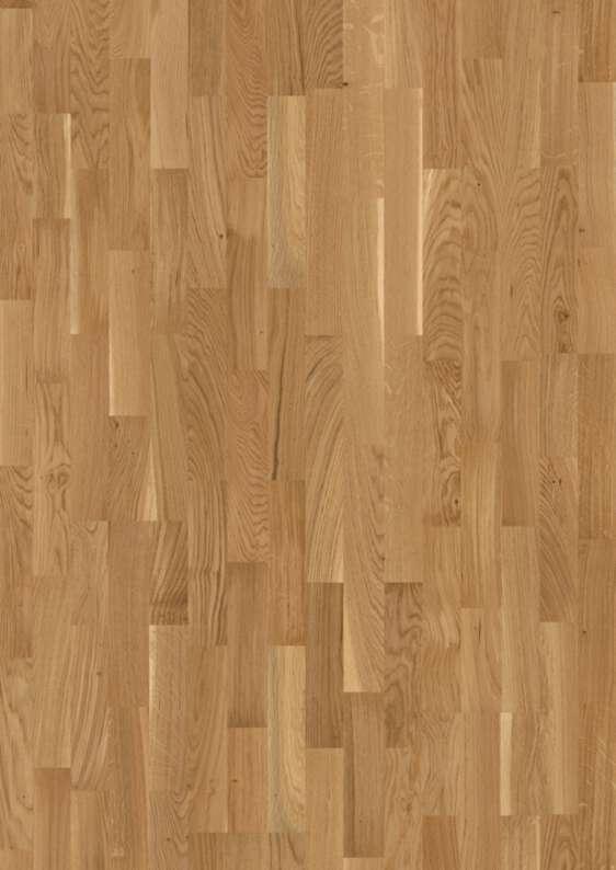 Boen Transparent Oak 3-Strip 13.2 mm Wood Flooring, Brushed, Live Natural, 13.2x215x2200 mm Image