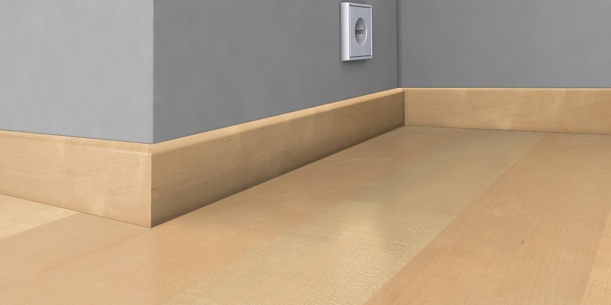 Kahrs Skirtings Skirting Hard Maple, Satin Lacquered Image