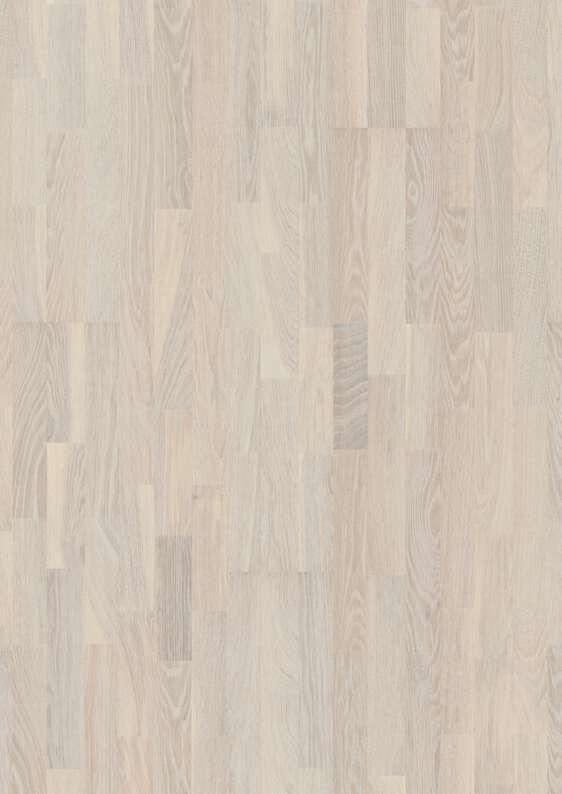 Boen White Oak 3-Strip 14 mm Wood Flooring, Brushed, Live Natural, 14x215x2200 mm Image