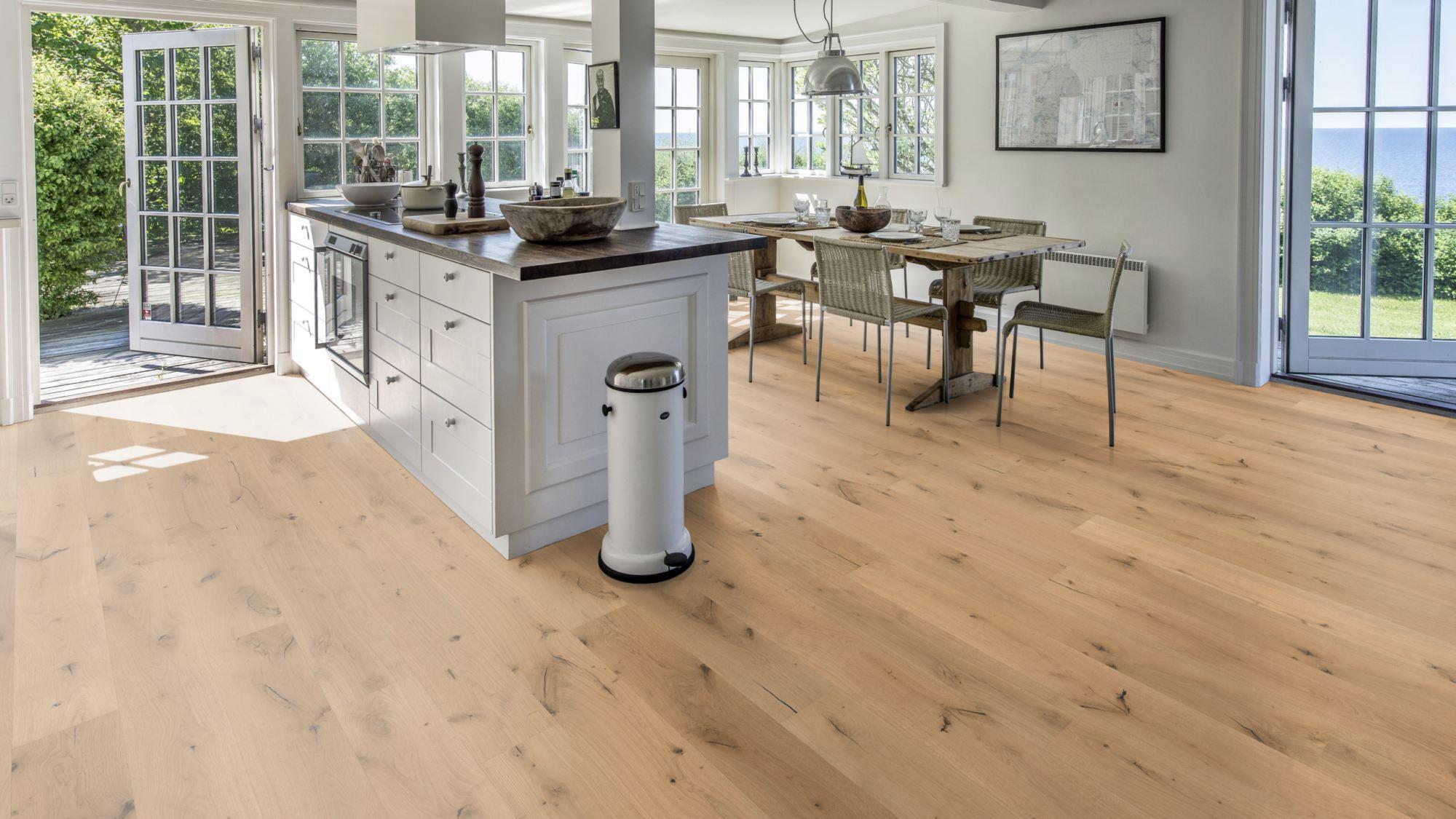 Kahrs Tempest Oak Boreas Engineered Flooring, Brushed & Oiled, 220x14x2200mm Image