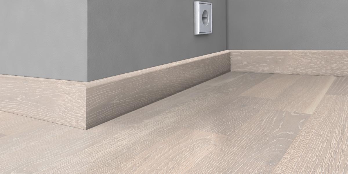 Kahrs Skirtings Skirting Oak Snow, Matt Lacquered Image