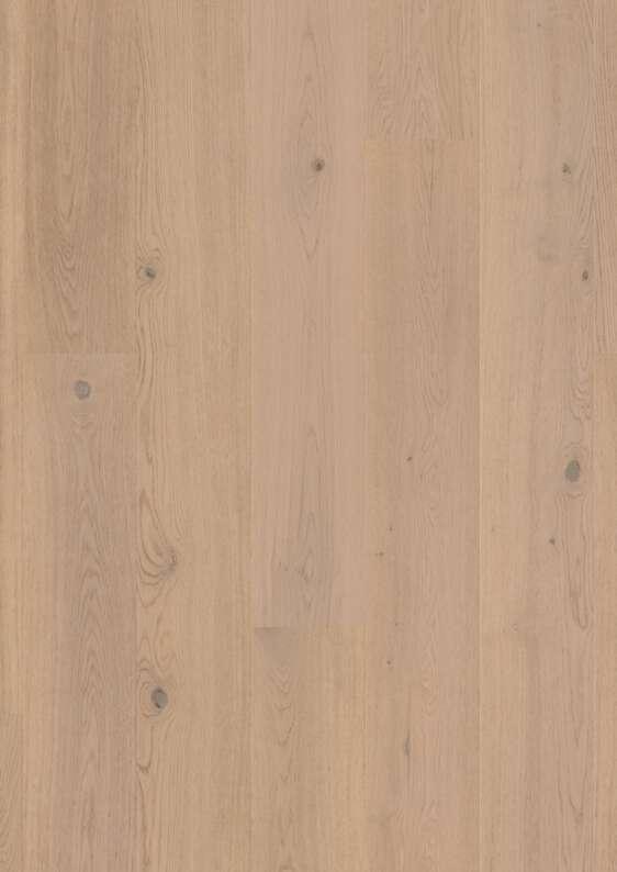 Boen Fresh White Oak Plank Castle Wood Flooring, Deep Brushed, Live Matt Plus, 14x209x2200 mm Image