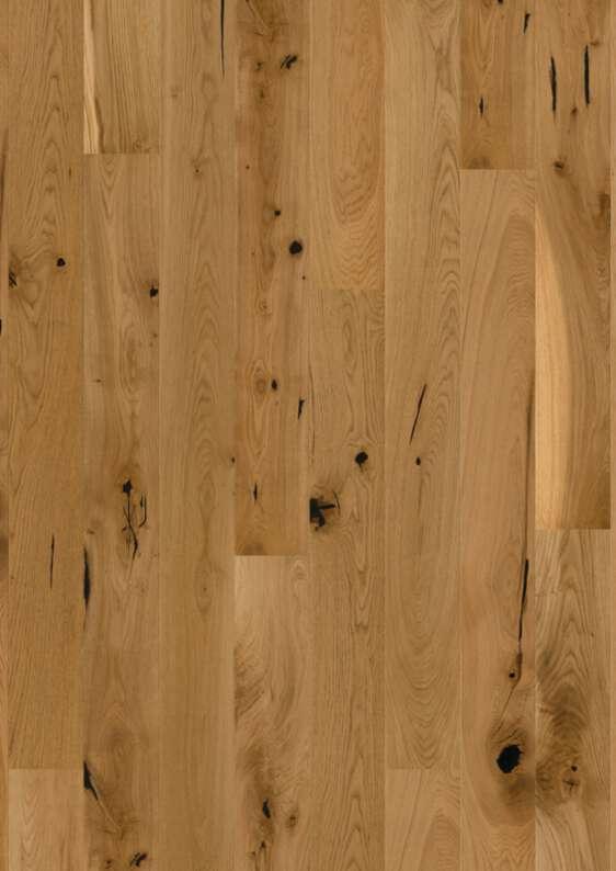 Boen Transparent Oak Plank 138 Wood Flooring, Brushed, Live Natural, 14x138x2200 mm Image