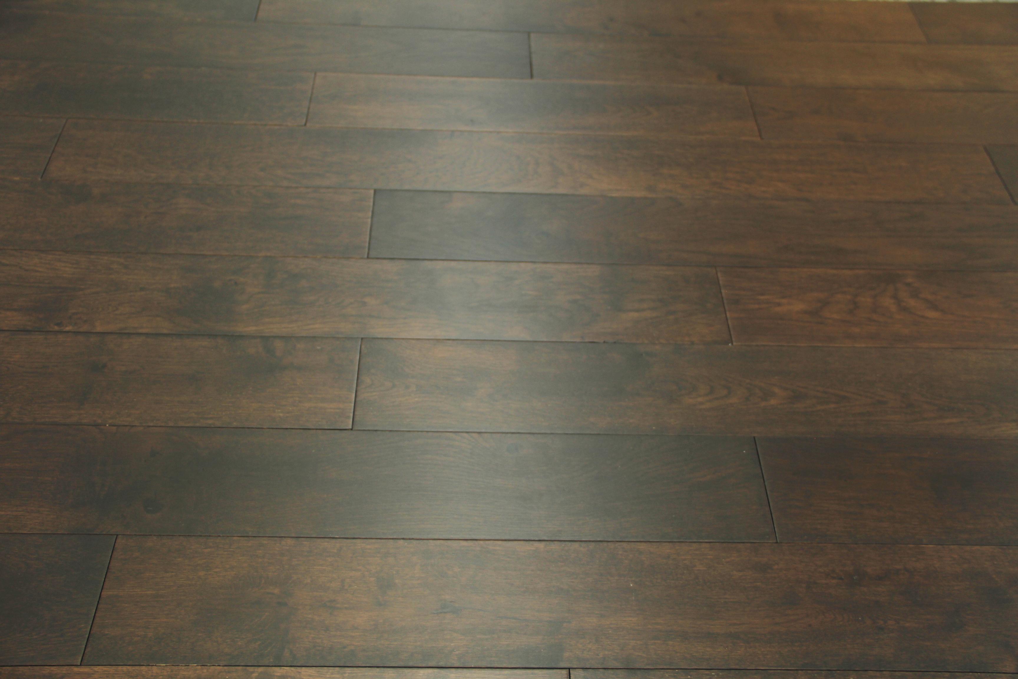 Tradition Select Engineered Oak Flooring, Coffee Stained, Lacquered, 130x18x1500mm Image