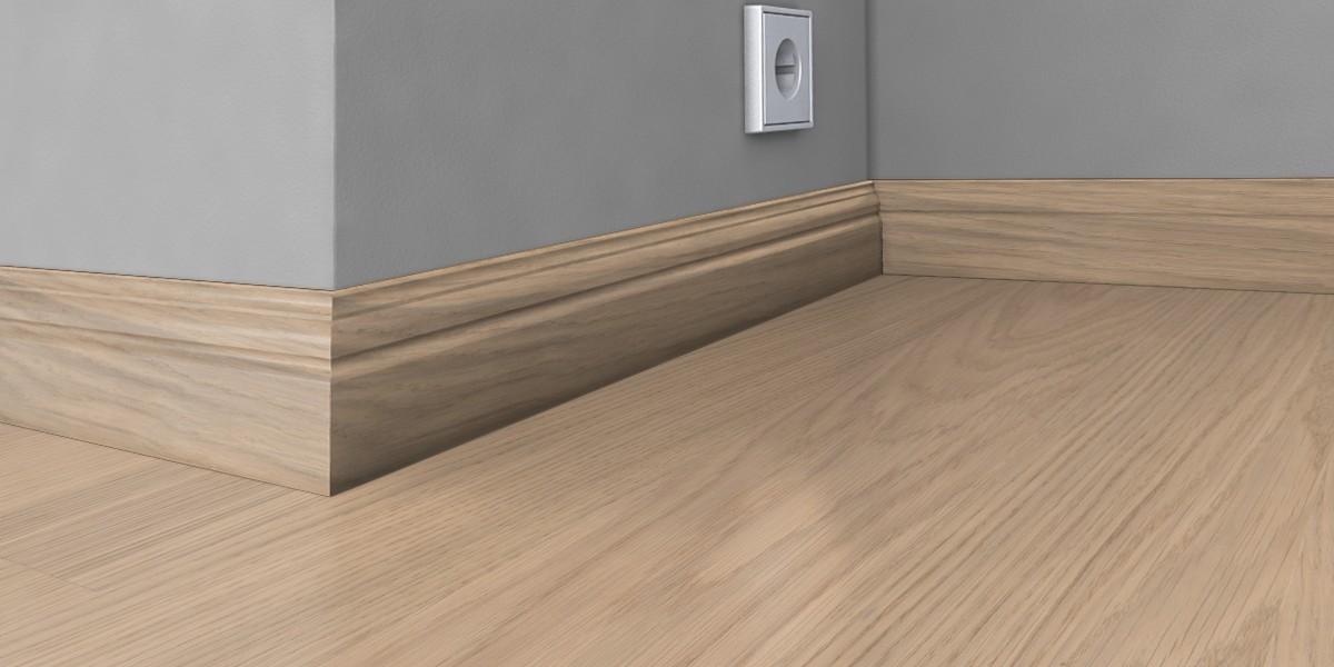 Kahrs Skirtings Solid Skirting Oak Brighton, Matt Lacquered Image