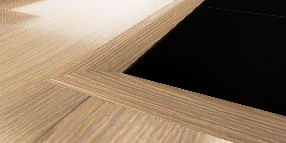 Kahrs Mouldings Cover Strip Oak Paris, Matt Lacquered Image