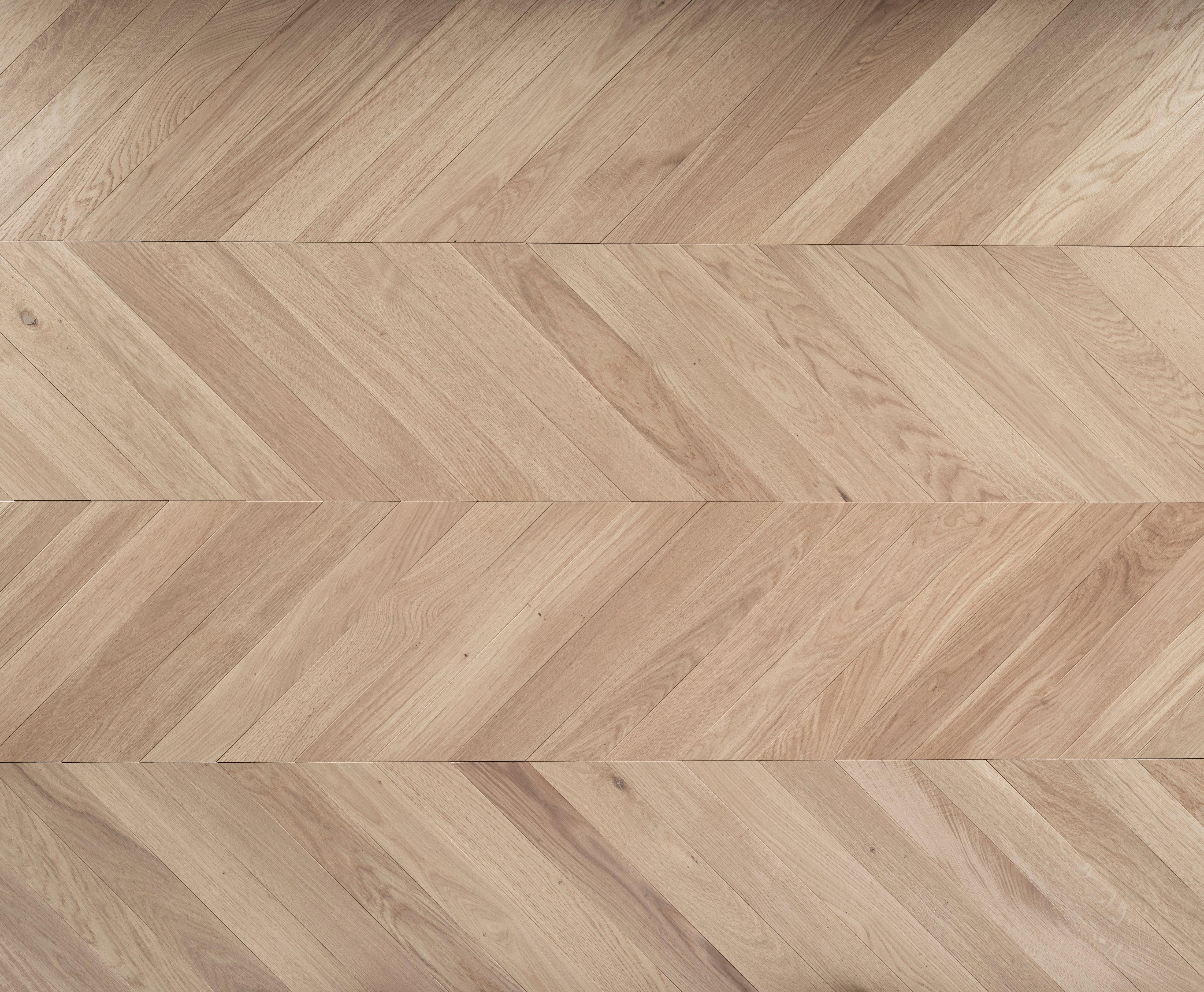 V4 Wood Flooring Seashell Chevron (Left), Engineered, 90mm x 9mm x 610mm Image