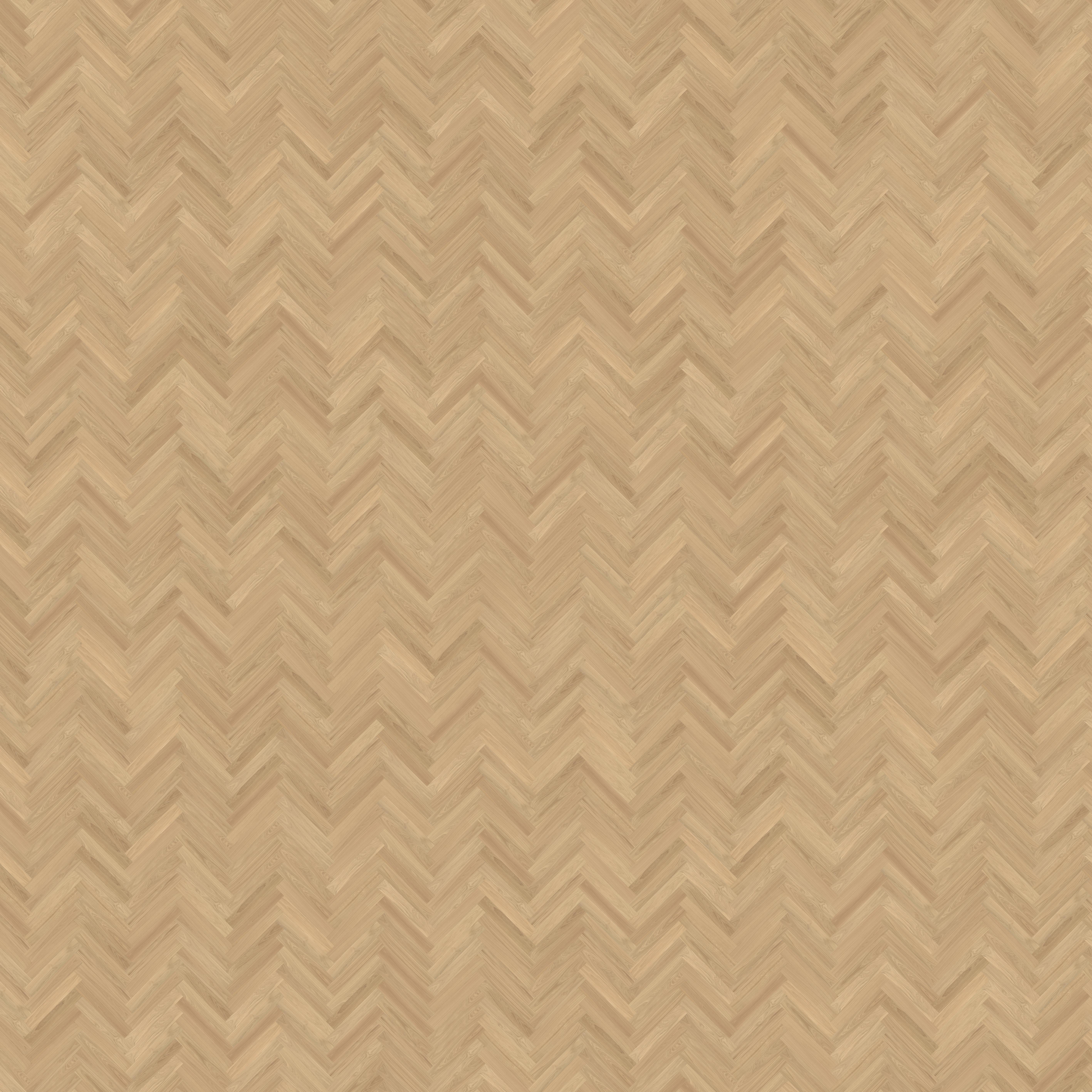 Kahrs Large Herringbone Oak Herringbone Ab Dim White Engineered Flooring, Brushed & Oiled, 120x11x600mm Image
