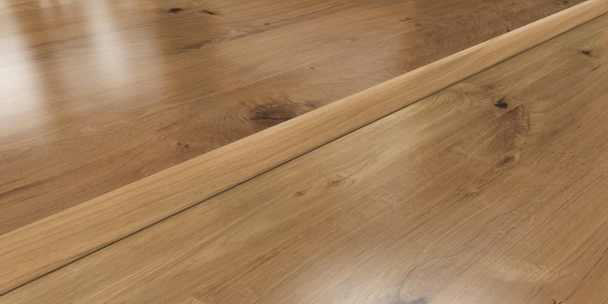 Kahrs Mouldings T-Moulding Oak Matt, Matt Lacquered Image