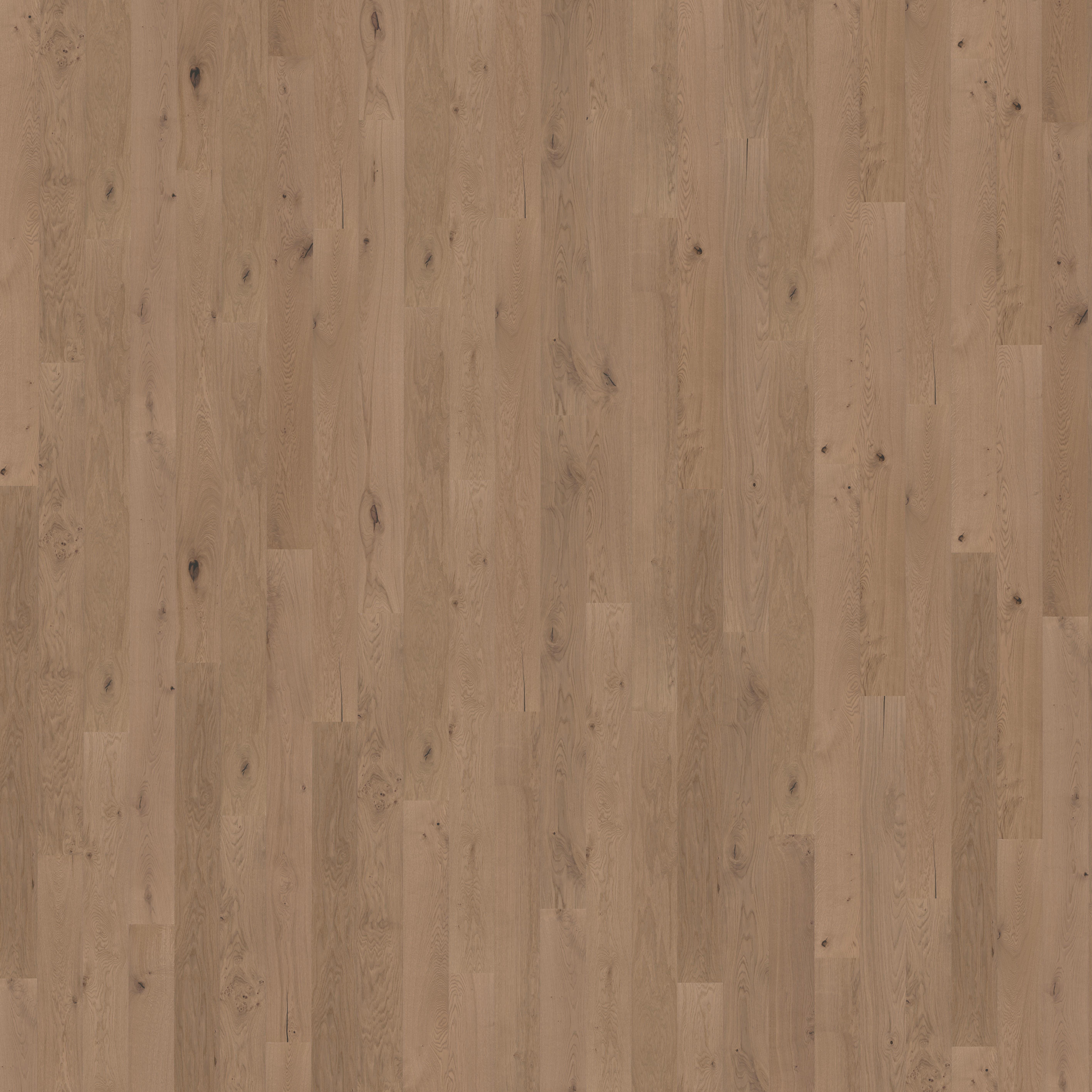 Kahrs Beyond Retro Oak Frozen Hazelnut Plank Engineered Flooring, Brushed & Ultra Matt Lacquered, 187x15x2000mm Image