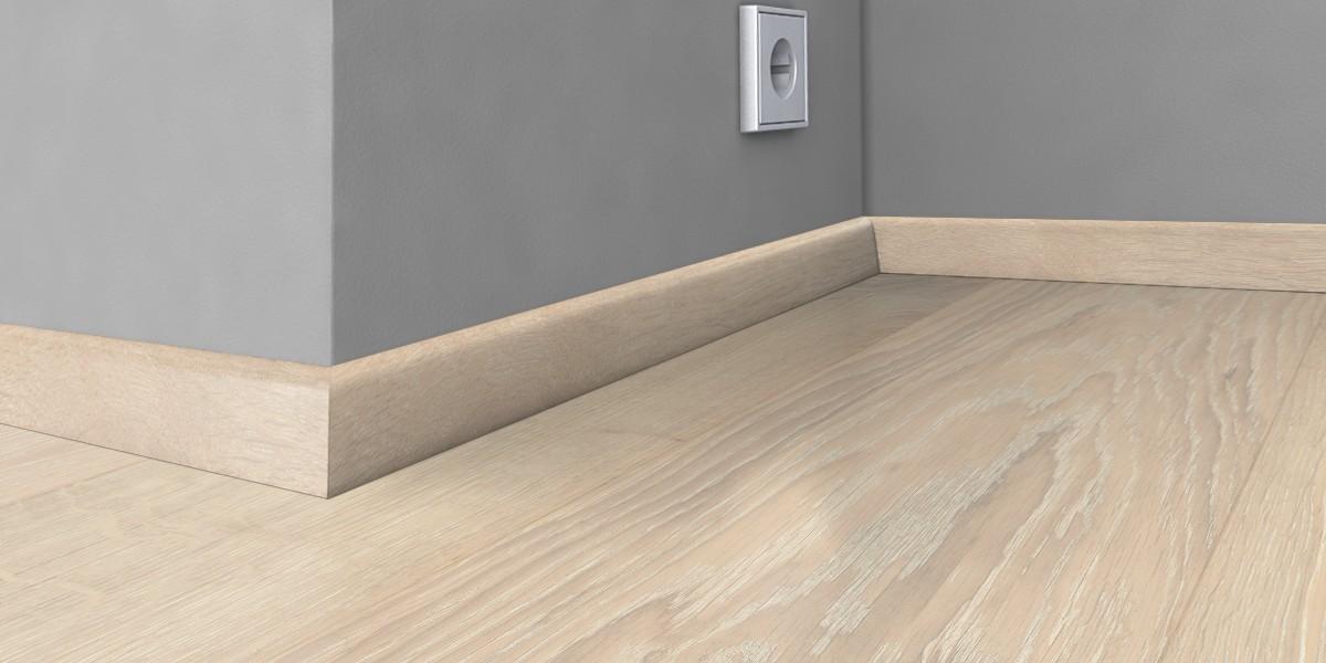 Kahrs Skirtings Skirting Oak Nouveau Blonde, Matt Lacquered Image