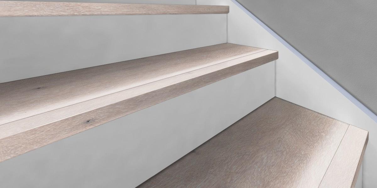 Kahrs Mouldings Stairnose Oak Oyster Image