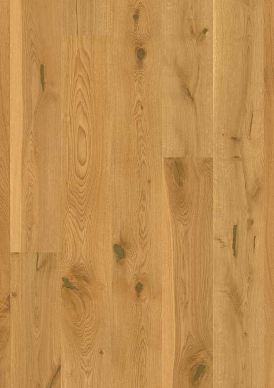 Boen Soft Brown Oak Plank Castle Wood Flooring, Deep Brushed, Live Matt Plus, 14x209x2200 mm Image