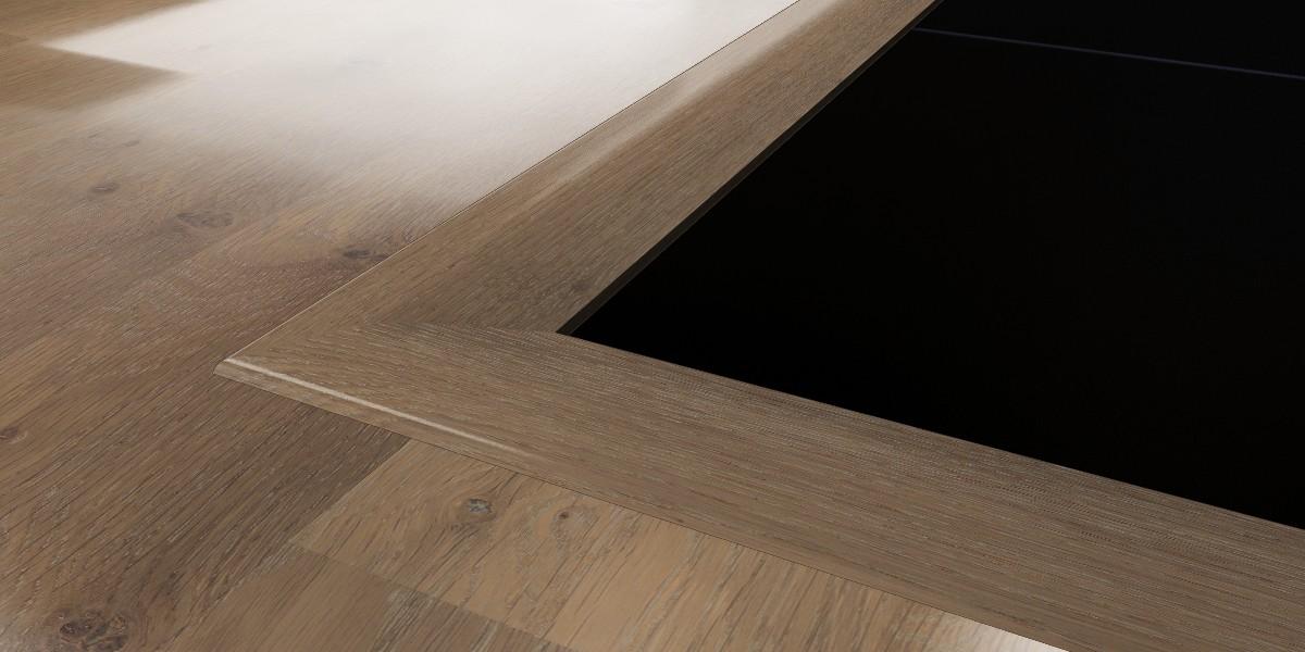 Kahrs Mouldings Cover Strip Oak Plantaget, Oiled Image