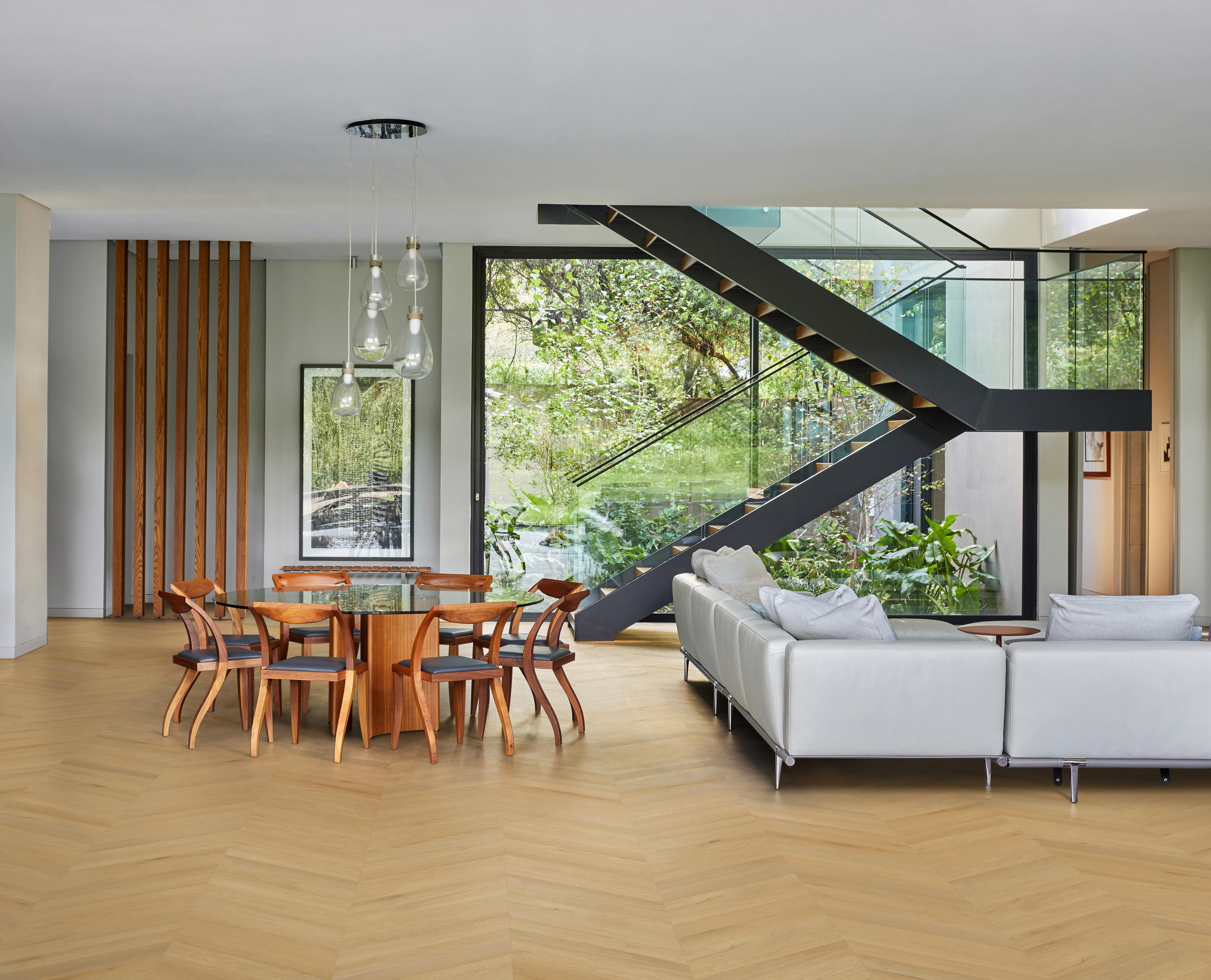 Kahrs Sensation Illusion Click Chevron LVT Flooring, 145x6x665.4mm Image