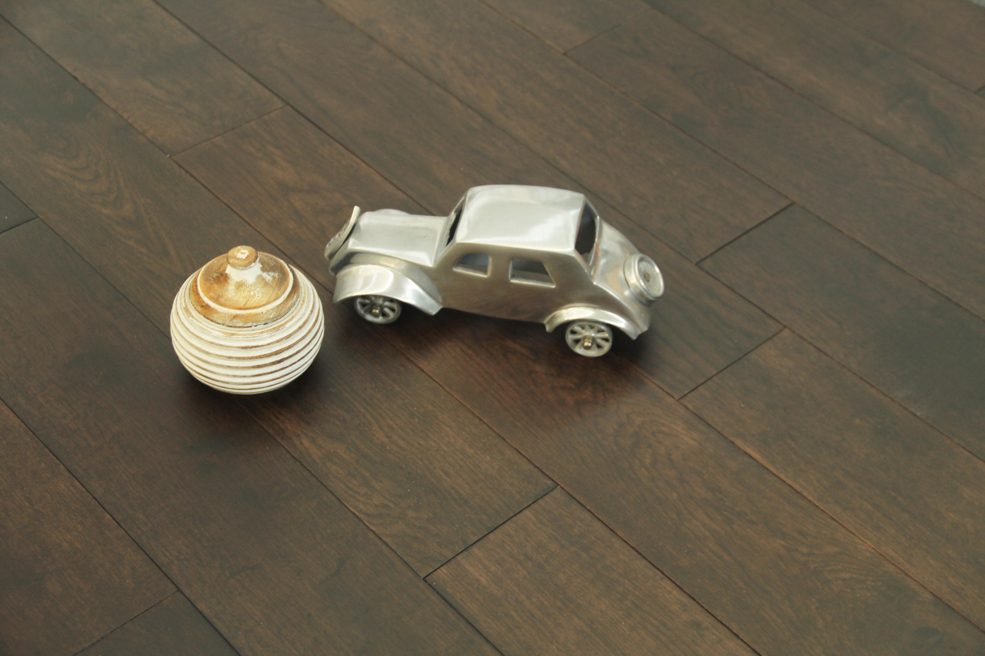 Tradition Select Engineered Oak Flooring, Coffee Stained, Lacquered, 130x18x1500mm Image