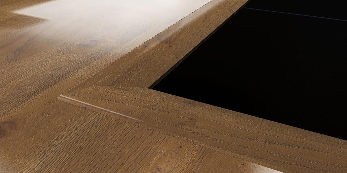 Kahrs Mouldings Cover Strip Oak Sevede, Matt Lacquered Image