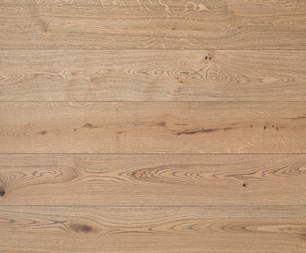 Astraeum Engineered Oak Flooring, Rustic, Smoked, Brushed, UV Oiled, 190x14x1900mm Image