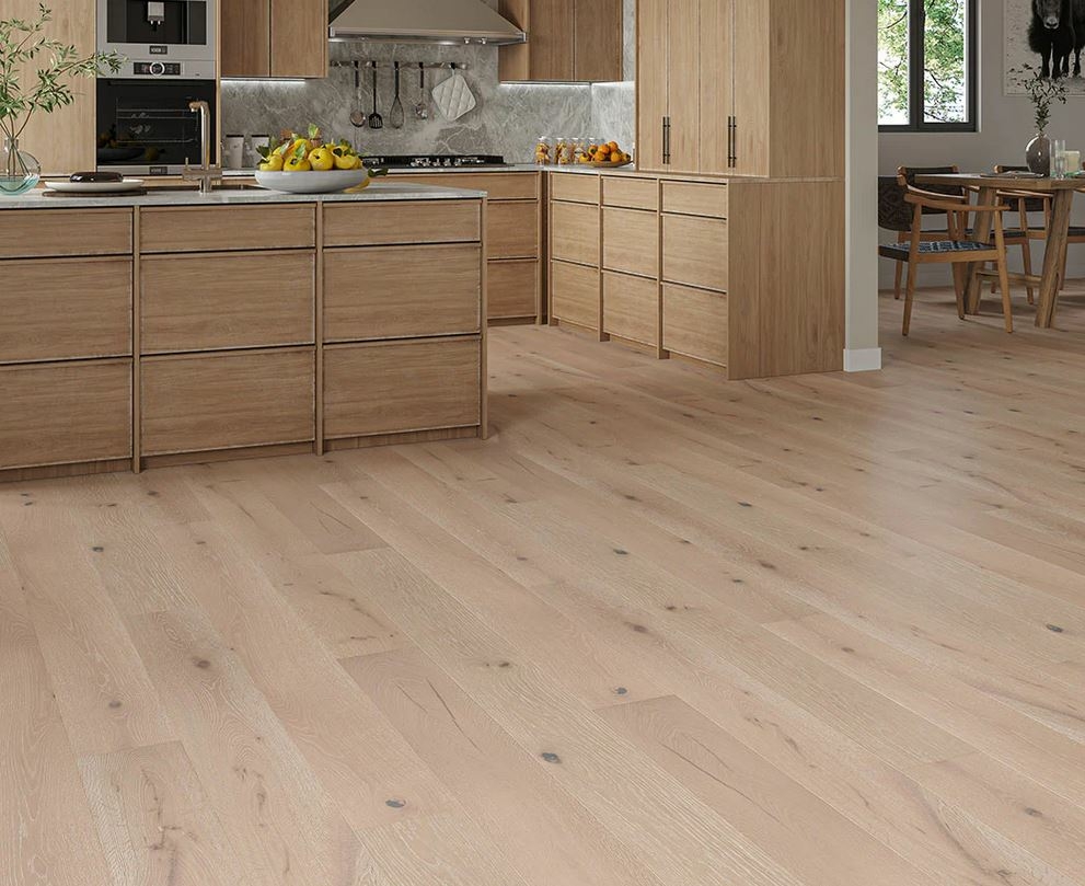Chronael Engineered Oak Flooring, Rustic, Smoked, Whitewashed, Brushed, UV Oiled, 190x14x1900mm Image