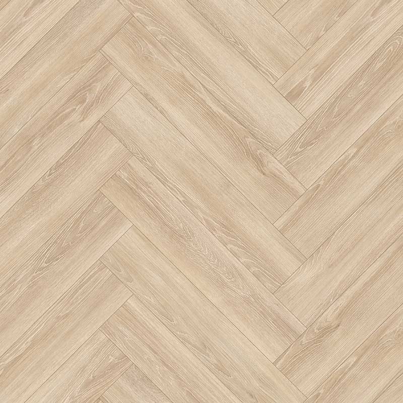 Egger Naturesense Herringbone Cream Newport Oak Laminate Flooring, 8mm Image