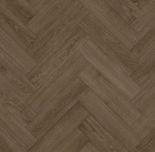 Every Room Identity Parquet LVT Deep Oak LVT Flooring, 2mm Image