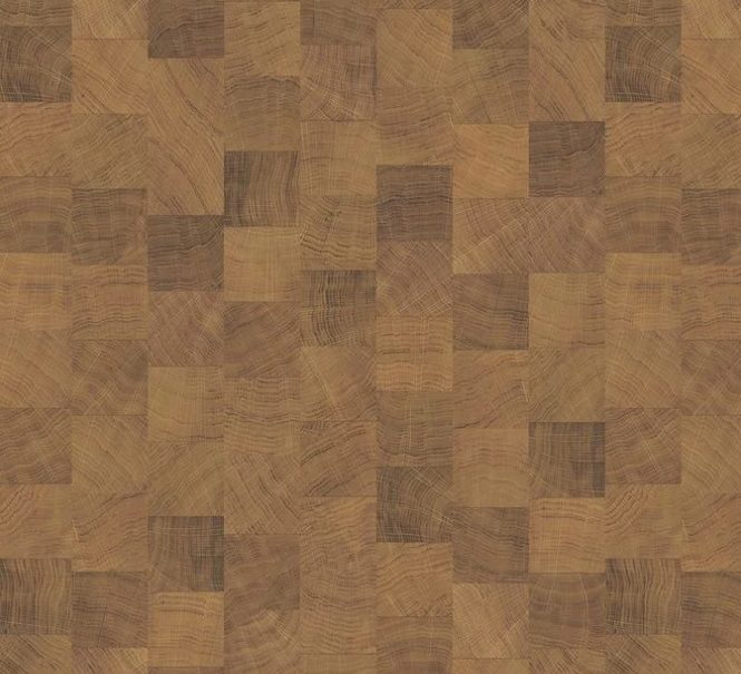 Polyflor Expona Commercial PUR 4109 Endgrain Woodblock LVT Flooring, 2.5mm Image