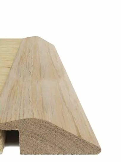 Traditions Solid Oak Reducer Threshold, Unfinished, 15mm, 0.9m Image