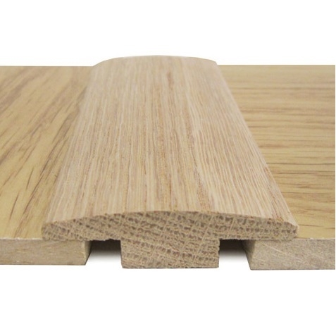 Traditions Solid Oak T-Shaped Threshold, Unfinished, 7mm, 2.7m Image