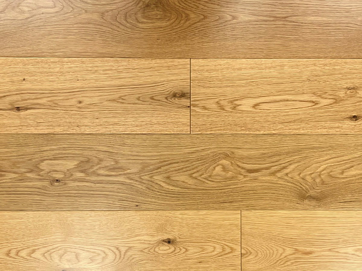 Xylo Engineered Oak Flooring, Rustic, UV Gloss Lacquered, 190x4x20mm Image