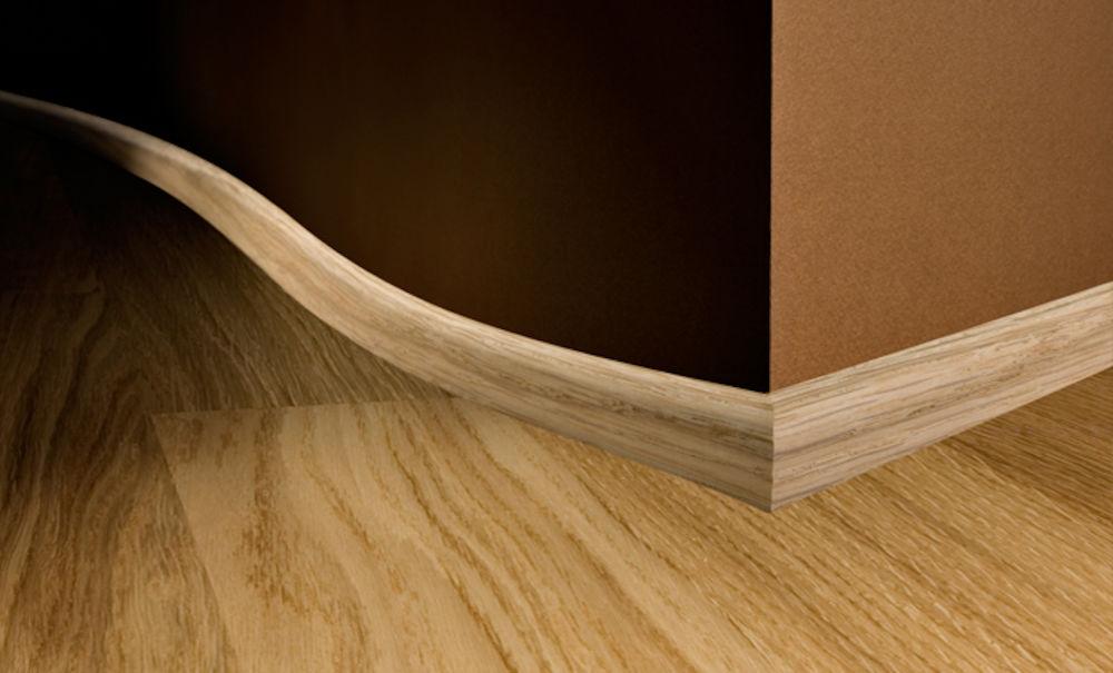 Kahrs Skirtings Flexible Parquet Profile, Oak Image