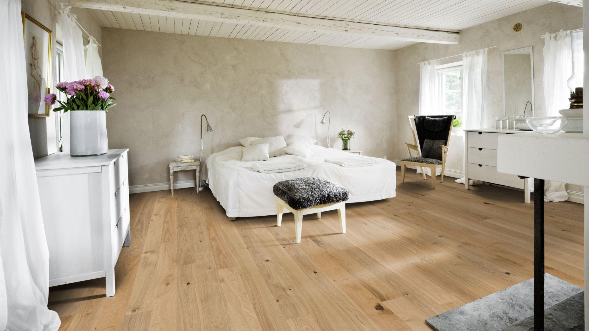 Kahrs Element Oak Pure Engineered Flooring, Brushed & Matt Lacquered, 151x15x2000mm Image