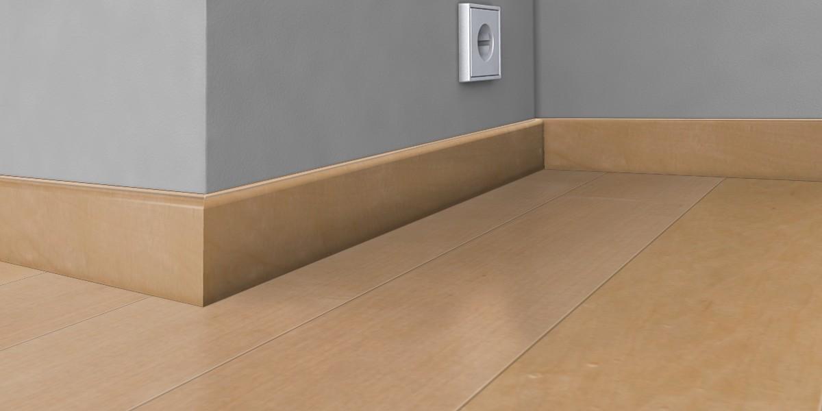 Kahrs Skirtings Skirting Hard Maple, Satin Lacquered Image