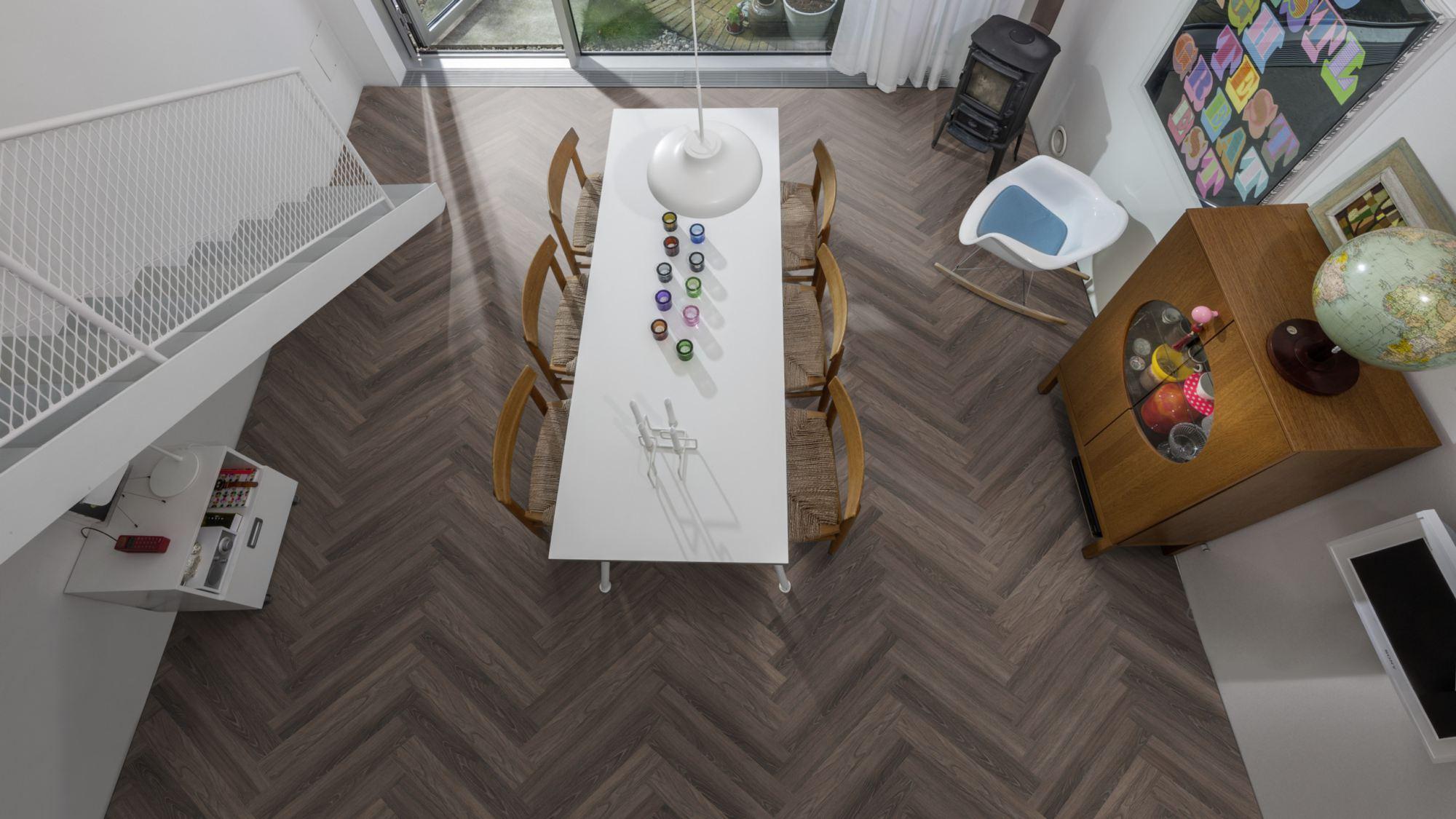Kahrs Click Herringbone Tongass Herringbone LVT Flooring, 120x5x720mm Image