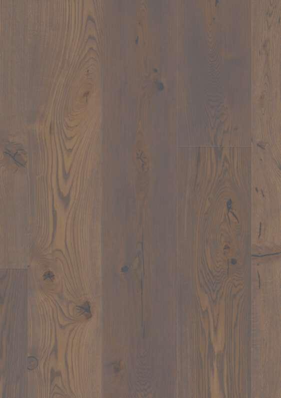 Boen Grey Pepper Oak Chalet Wood Flooring, Deep Brushed, Live Natural, 20x200-395x2000-4000 mm Image