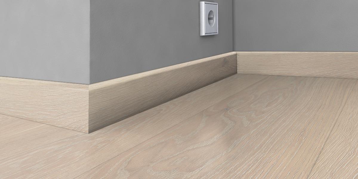 Kahrs Skirtings Skirting Oak Snow, Matt Lacquered Image
