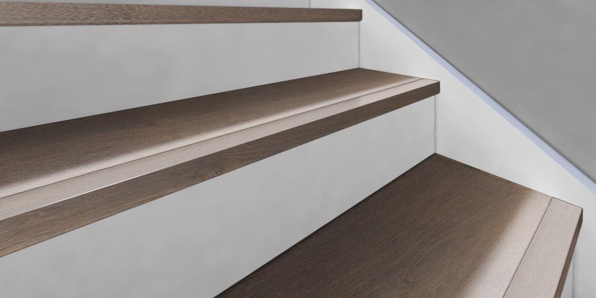 Kahrs Mouldings Stairnose Oak Concrete Image