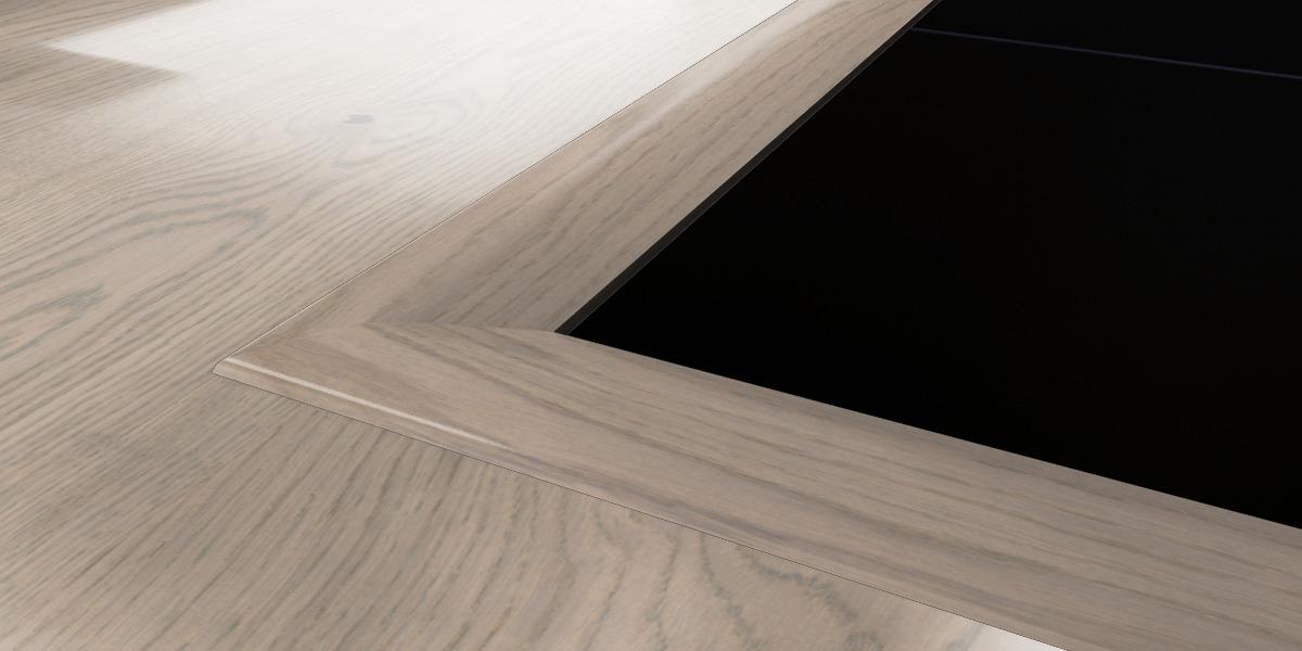Kahrs Mouldings Cover Strip Oak Shore, Ultra Matt Lacquered Image