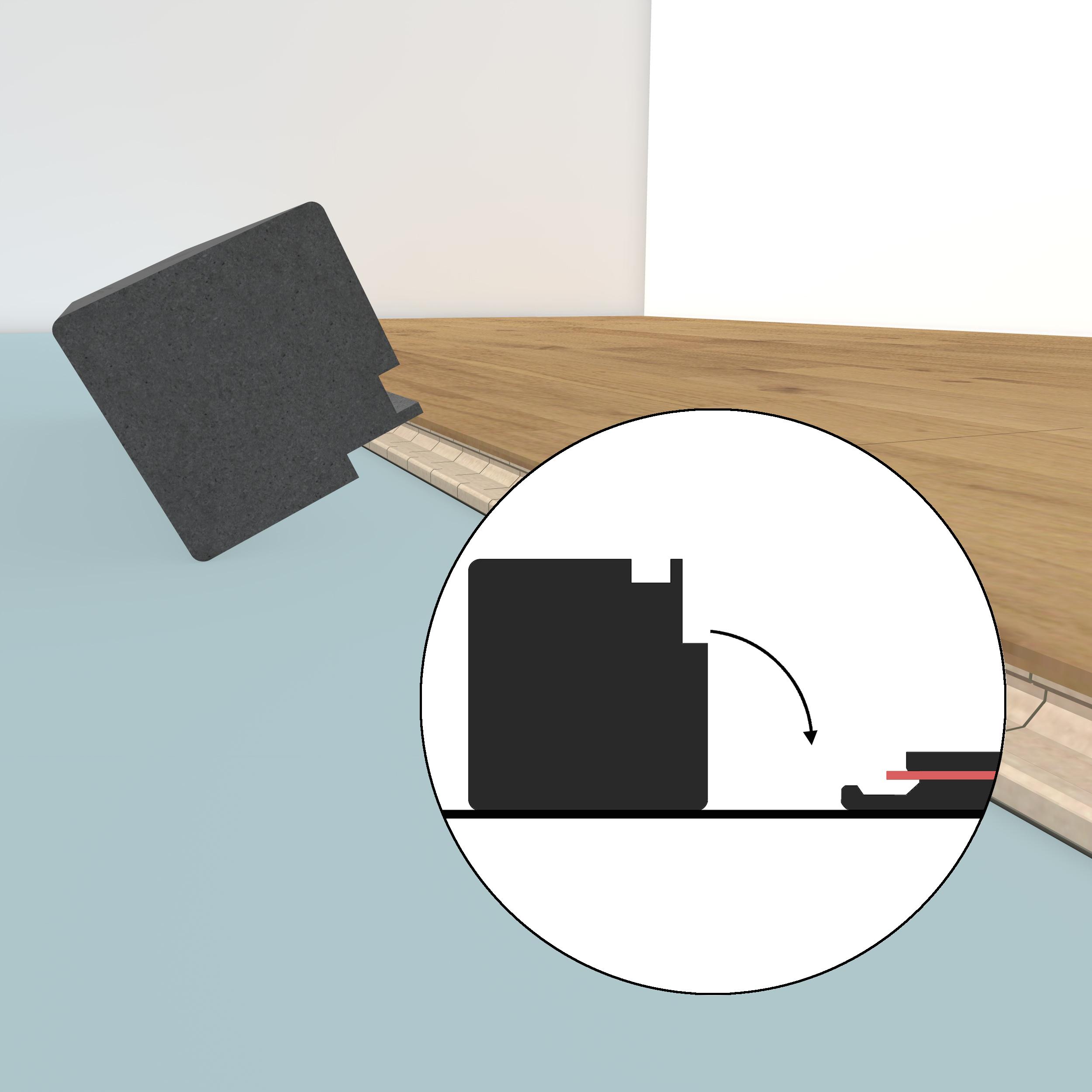 Kahrs Installation Products Handblock Woodloc® Plastic Image