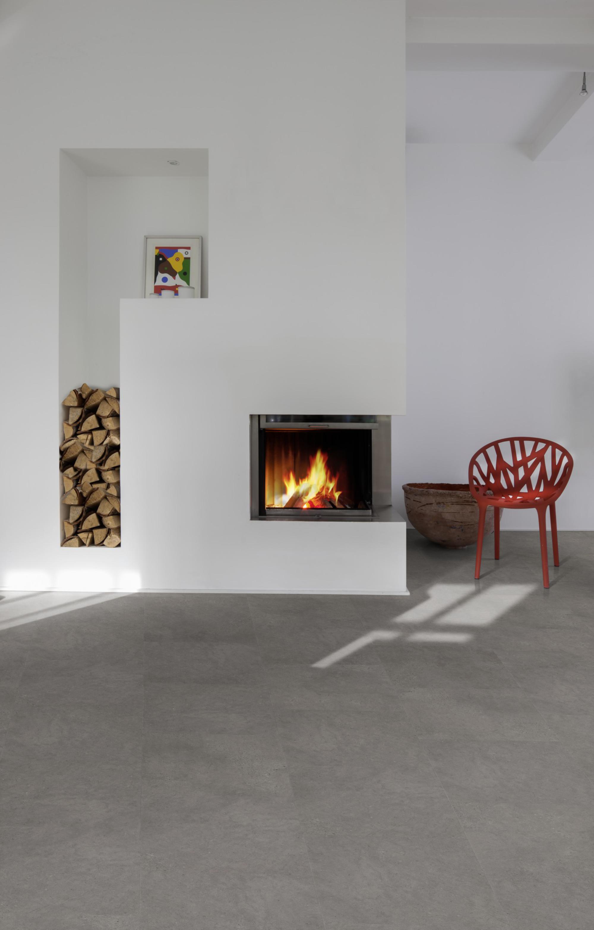 Kahrs Dry Back Stone Grossglockner Dry Back LVT Flooring, 457x2.5x457mm Image