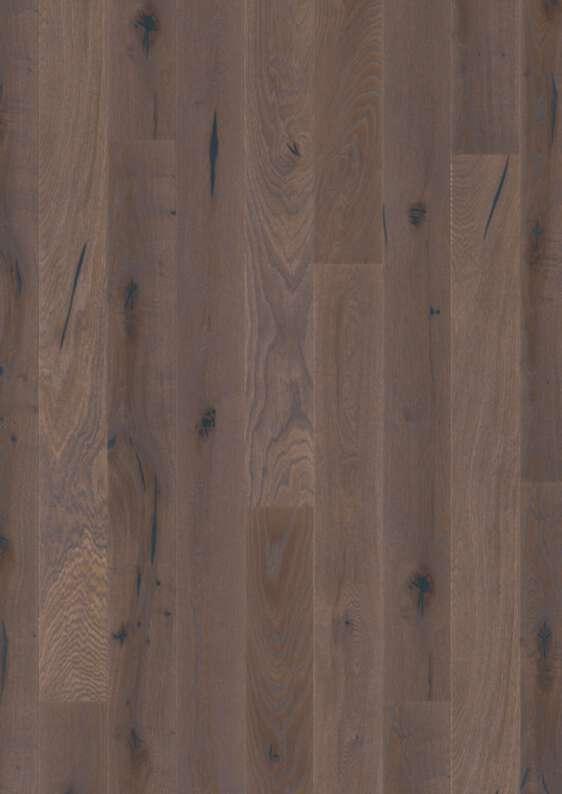 Boen Elephant Grey Oak Plank 138 Wood Flooring, Brushed, Live Pure™, 14x138x2200 mm Image