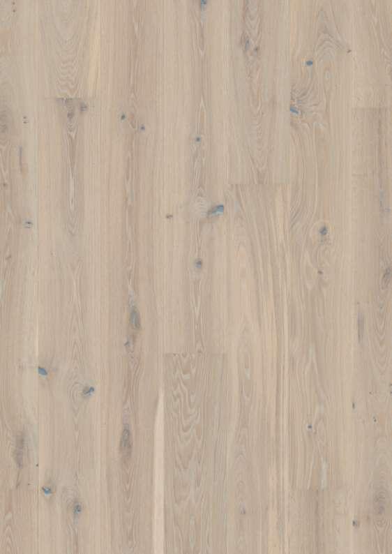 Boen Pale White Oak Plank 181 Wood Flooring, Brushed, Live Pure™, 13.2x181x2200 mm Image