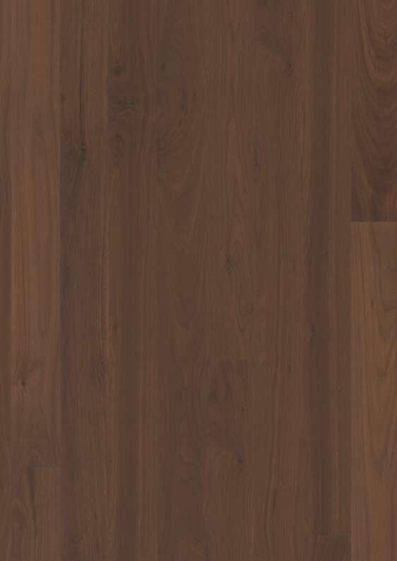 Boen Transparent Walnut am. Plank 138 Wood Flooring, Brushed, Live Natural, 14x138x2200 mm Image
