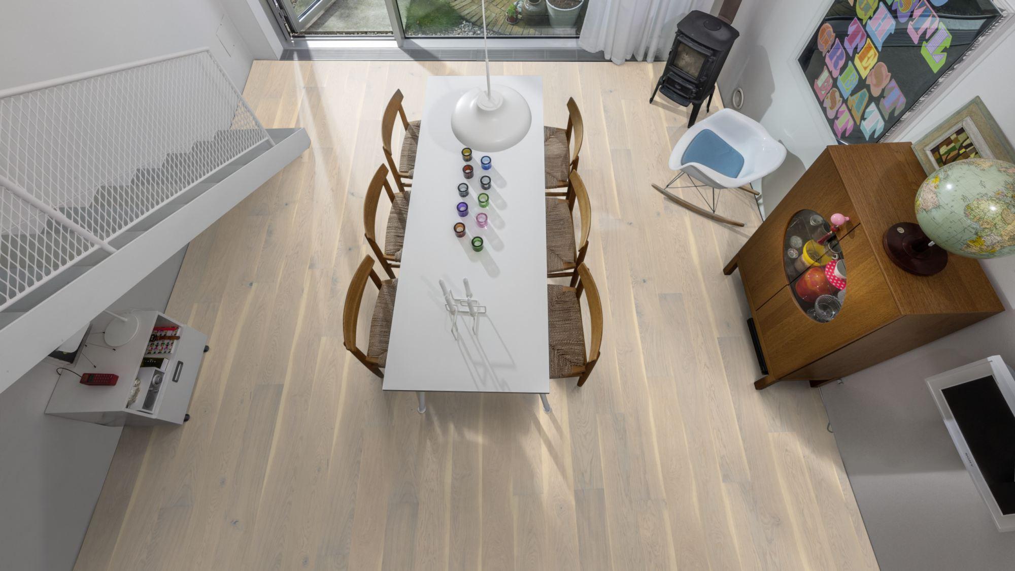 Kahrs Sand Oak Garmisch Engineered Flooring, Brushed & Oiled, 187x15x2266mm Image
