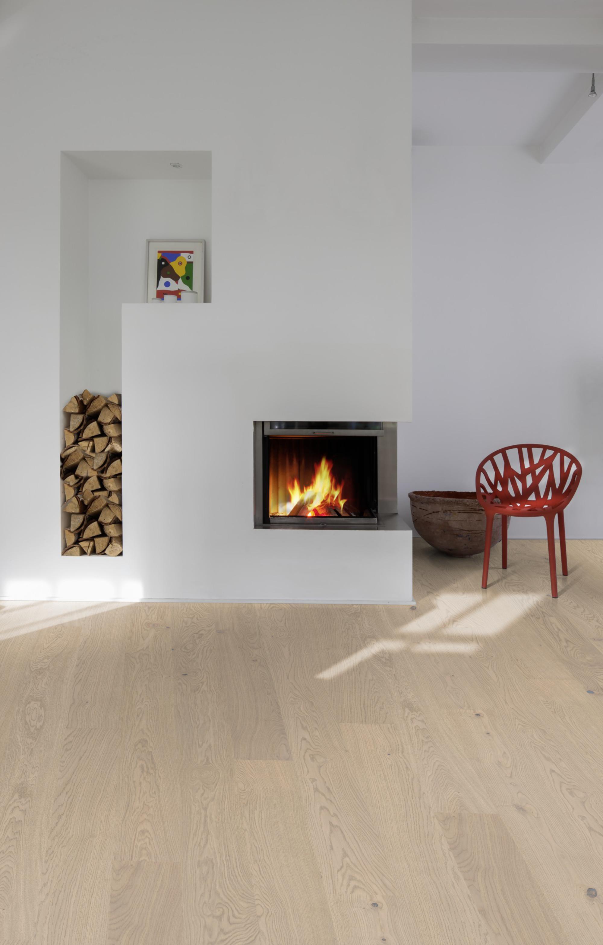 Kahrs Lux Oak Coast Engineered Flooring, Brushed & Ultra Matt Lacquered, 187x15x2000mm Image
