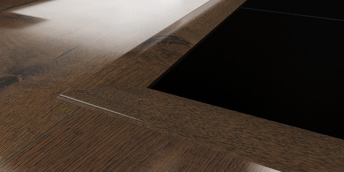 Kahrs Mouldings Cover Strip Oak Tveta, Matt Lacquered Image
